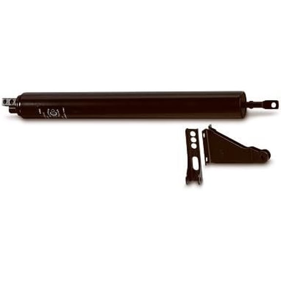 Screen & Storm Door Closer, Adjustable, Satin Black