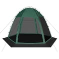thumbnail image 1 of Screen Tent with Removable Floor,  10'x10' Six-Sided Gazebos with Mosquito Netting Sunproof Outdoor Canopy Tent for 4-6 People Family Backyard Party Outside Activities, Green, 1 of 6