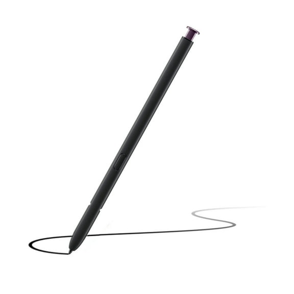 Screen Touch Stylus Pen Replacement Parts for Samsung Galaxy S22 ULTRA 5G / Galaxy S22U (Without Bluetooth)（Burgundy）