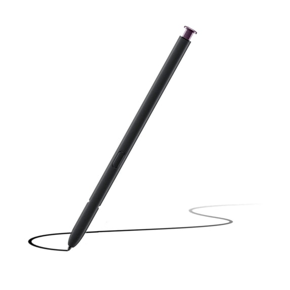 Screen Touch Stylus Pen Replacement Parts for Samsung Galaxy S22 ULTRA 5G / Galaxy S22U (Without Bluetooth)(Burgundy)