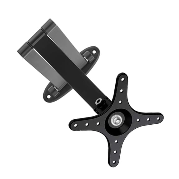Screen Wall Mount Arm Wall Bracket for LCD LED Screens 10-27Inch Adjustable Metal Holder