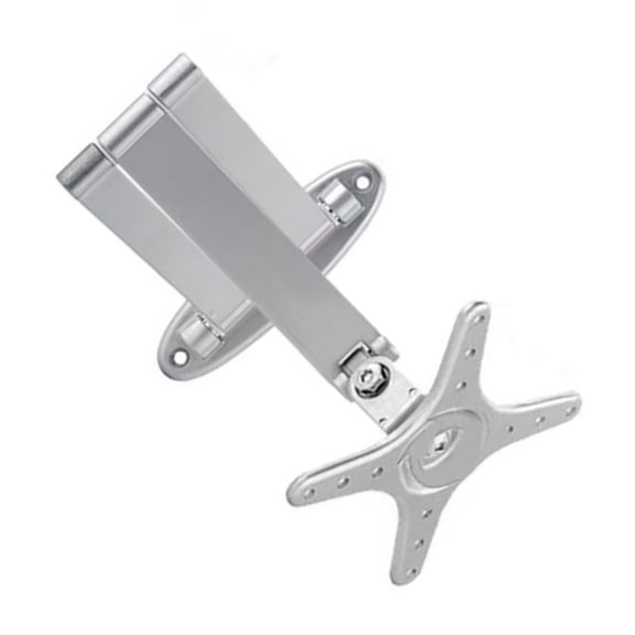 Screen Wall Mount Arm Wall Bracket for LCD LED Screens 10-27Inch Adjustable Metal Holder