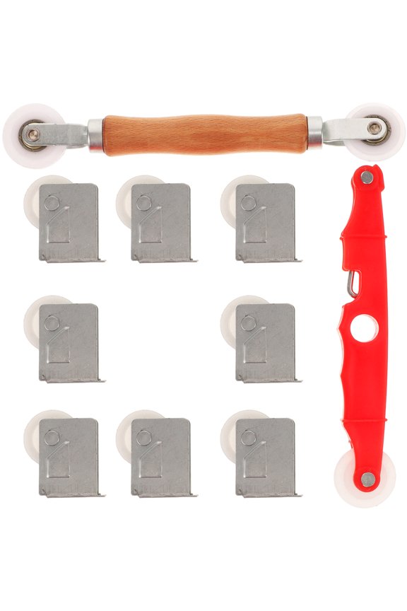 Window and Door Screen Repair Kit, Assorted Colors, Plastic Material, Use, Complete 1 Set