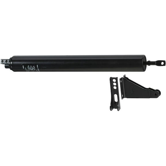 Screen & Storm Door Closer, Adjustable, Satin Black