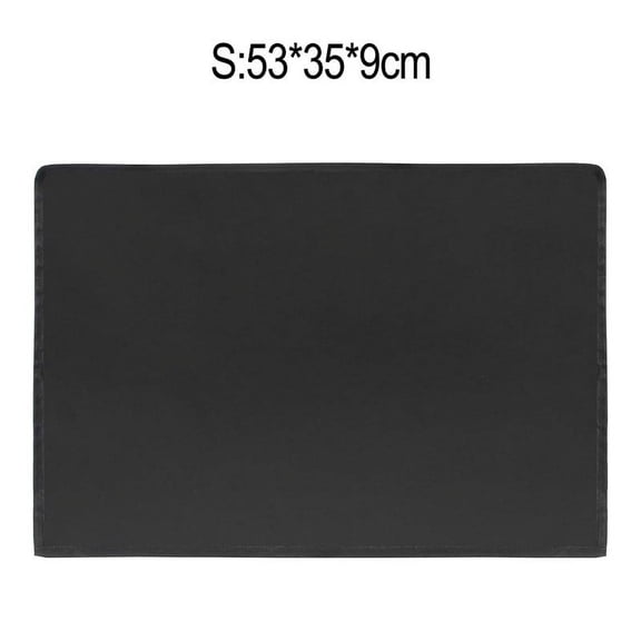 Screen monitor dust cover 53*35*9cm 61*46*8cm 71*46*10cm Black 420D Oxford cloth