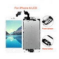thumbnail image 1 of Screen replacement for iPhone 6 LCD Screen White 4.7 inch Display Digitizer Assembly Touchscreen Front Glass Black., 1 of 5