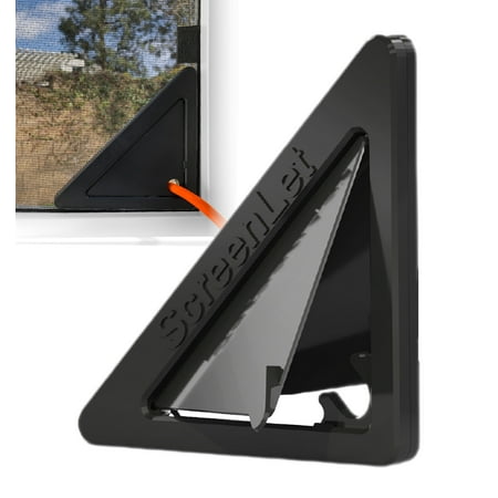 ScreenLet Window Screen Pass Through Attachment - Black