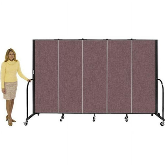 Screenflex CFSL403 Screenflex 3 Panel / L-5 9 / H-4 Mauve