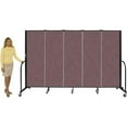 thumbnail image 1 of Screenflex CFSL507 Screenflex 7 Panel / L-13 1   / H-5  Mauve, 1 of 1