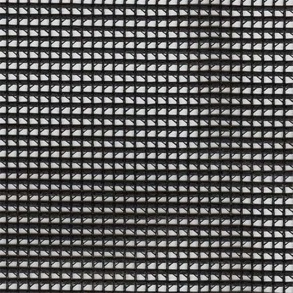 Screening Heavy PVC Dipped Mesh with 100 Percent Polyester Scrim Fabric, Black