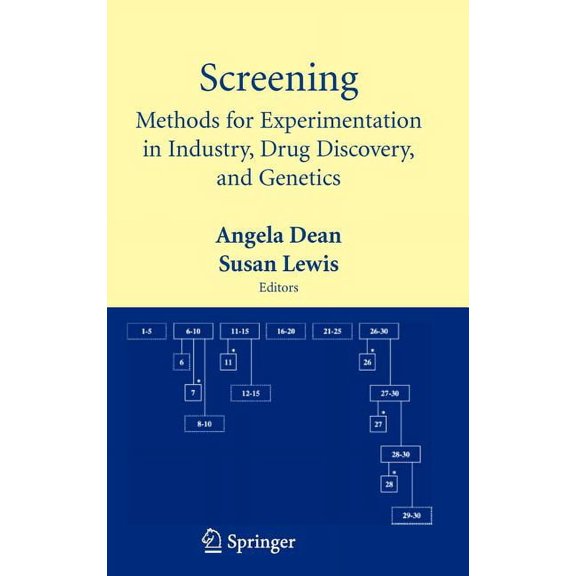 Screening: Methods for Experimentation in Industry, Drug Discovery, and Genetics, (Hardcover)