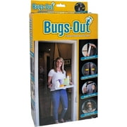 Screenmend Bugsout Magnetic Doorway Screen | Hands Screen Door | Snaps Closed ly With Magnets