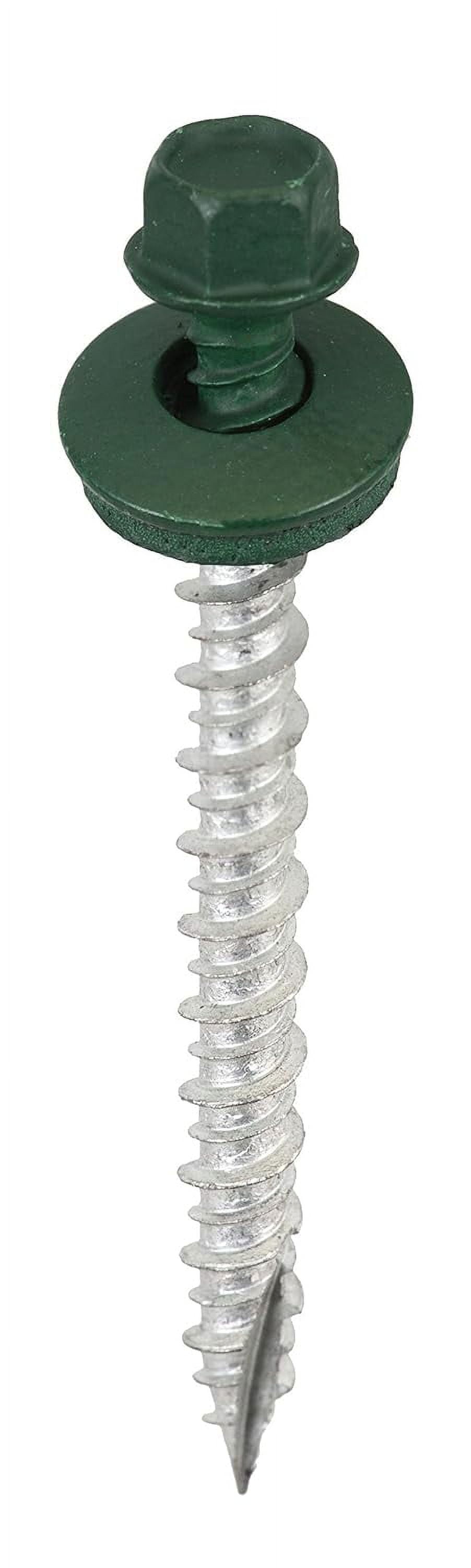 Green Rusted Screw Screw, #9 x 2, Forest Green, 250 Count - Walmart.com