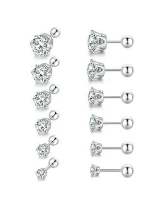  Extra-large Surgical Steel Earring Backs (Package of 10)