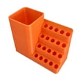 thumbnail image 1 of Screw Bit Holder Storage Box, Heavy Duty Tool Container for Screwdriver Bits, Orange Eye-Catching Tool Organizer(20 Slot), 1 of 8