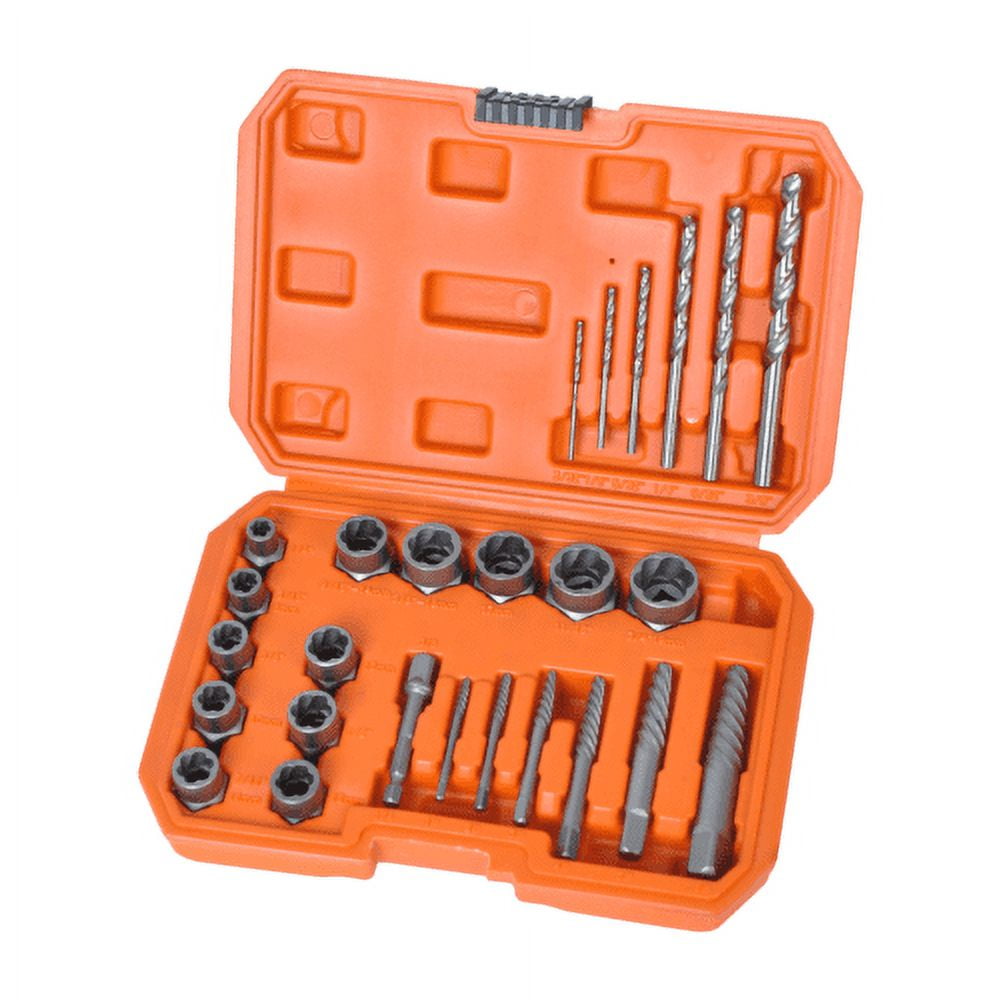 Screw Bolt Extractor Set Hex Drill Drill Bit Kit Easy Out Broken Lug