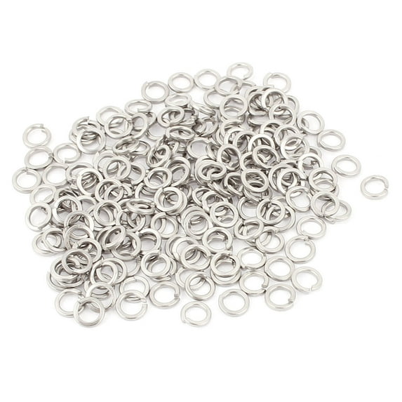Screw Bolt Stainless Steel M4 Split Lock Spring Washers Gasket 200pcs
