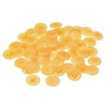 thumbnail image 1 of Screw Cap Covers, 120 Pack 16.7x4.3mm Plastic Screw Decoration Cover, Orange, 1 of 5