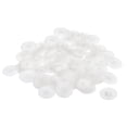 thumbnail image 1 of Screw Cap Covers, 160 Pack 17x4mm Plastic Screw Decoration Cover, White, 1 of 5