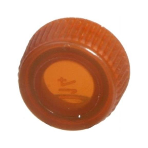 Screw Cap For Screw Cap Microcentriufge Tubes - 1000 pk - Amber