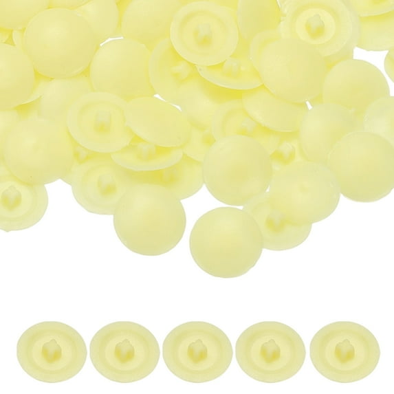 Uxcell Screw Caps Covers, Plastic Self Tapping Hole Cap Covers Dust Proof Sticker Waterproof for Cabinet Light Beige