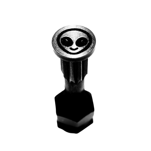 Screw City Hardware Set 1" Alien Black