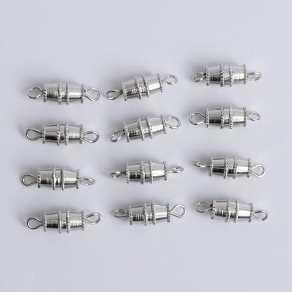 Screw Clasp Barrel Connectors 12 Pack