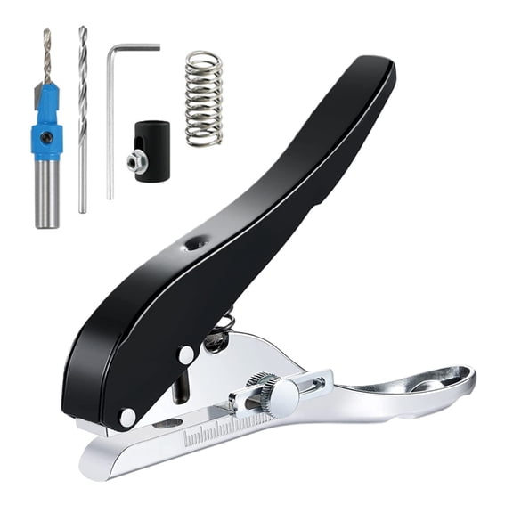 Screw Cover Hole Punch 8/10mm Round Punch Pliers Credit Photo Paper Card Corner Round Puncher Paper Cutter Tool