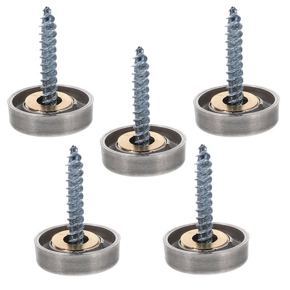 ifundom Stainless Steel Decorative Nails for Mirrors, Furniture, Crafts - 5 Sets Fastening Accessories
