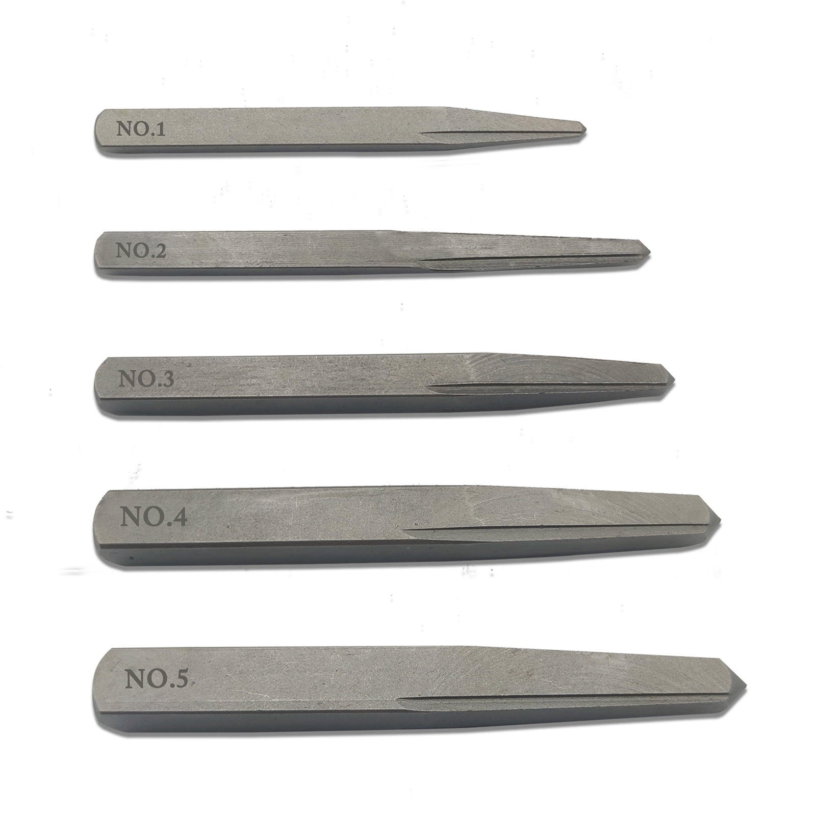 Screw Drill Bits Set 5pcs Broken Stud Stripped Screw Extractor Hex ...