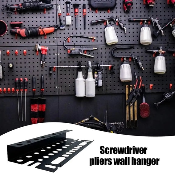 Screw Driver Holders Organizers Metal Wrench Screwdriver Rack Plier Organizer Practical Tool Storage