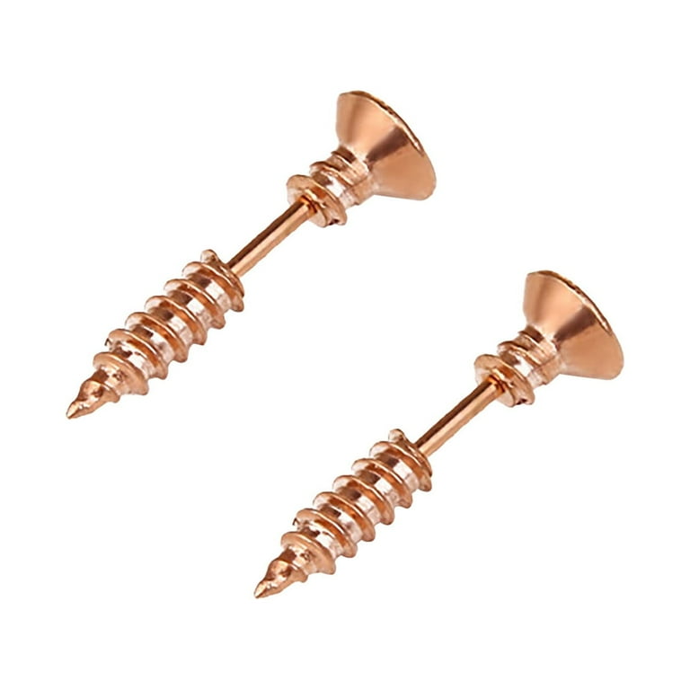 Screw 2025 front earrings