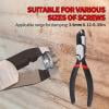 Screw Extraction Pliers Stripped Screw Remover Tool Damaged Rusted Bolt Extractor Multifunctional Wire Stripper for Repair and Home Maintenance Tasks