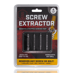 Screw Extractor 4 Pc Set