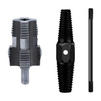 Screw Extractor Dual-Use Water Pipe Screw Removal Tool Broken Bolt Remover For 1/2 Inch 3/4 Inch Faucet Easy Out Stripped Screw Damaged Bolt Extractor, High-Carbon Steel Durable
