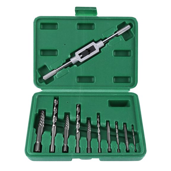 Screw Extractor Set, 11Pcs Stripped Screw Removal Tool Easy Out Bolt Extractor for Easily Remove Broken Bolts, Stripped Screws