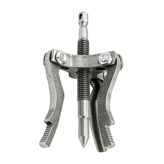 Screw Extractor Set Damaged Bolt Remover Tool with Adjustable Handle Broken Stud Extractor for Stripped and Corroded Screws 2.8 x 1.8in