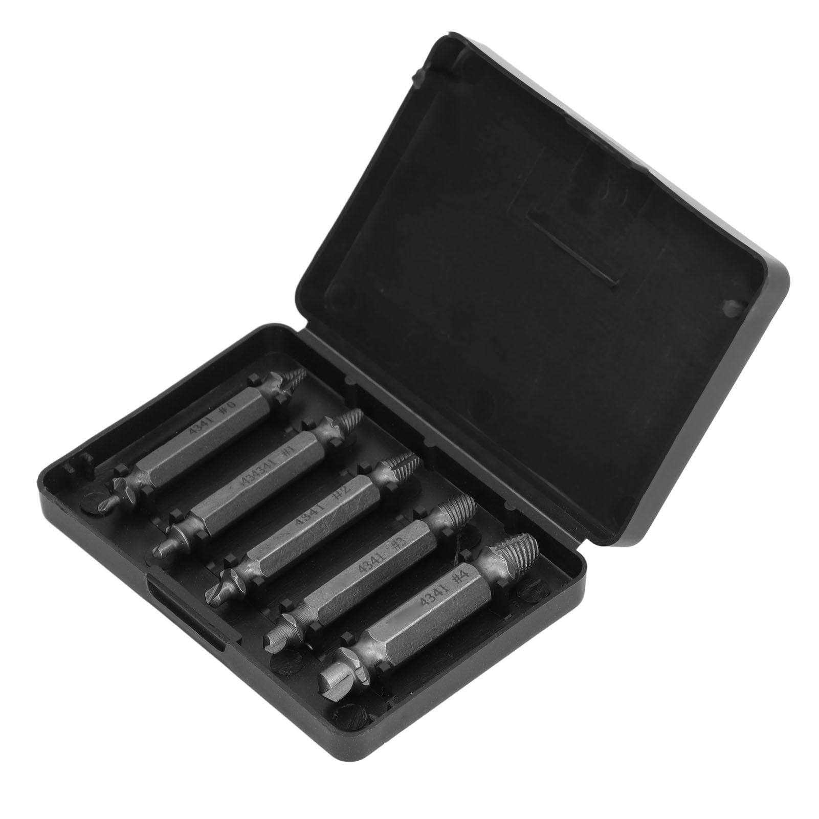 Screw Extractor Set, Screws Removal Tool Hex Shank Double Head For