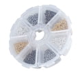 thumbnail image 1 of Screw Eye Pegs Jewelry Eyelet Screws Hooks Threaded Pins Small Eyes Rings, 1 of 5