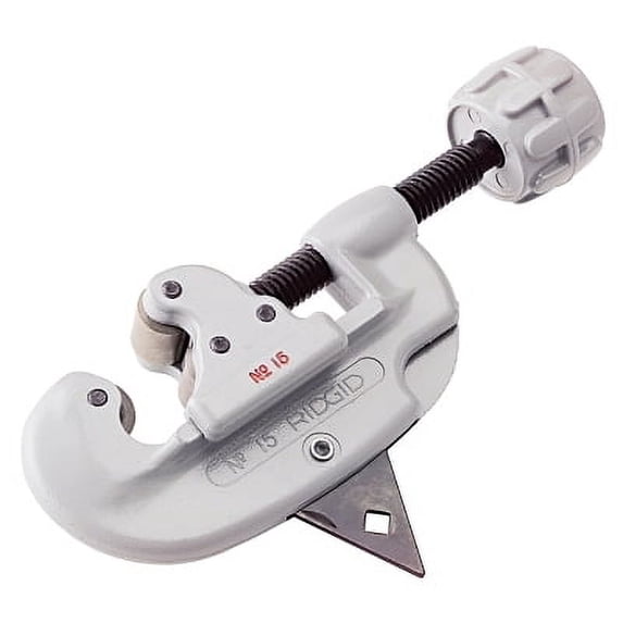 Screw Feed Tubing Cutter, Model 20, 3/16 in to 1-1/8 in Cutting Capacity, Includes Fold-Away Reamer/Spare Cutter Wheel | Bundle of 2 Each