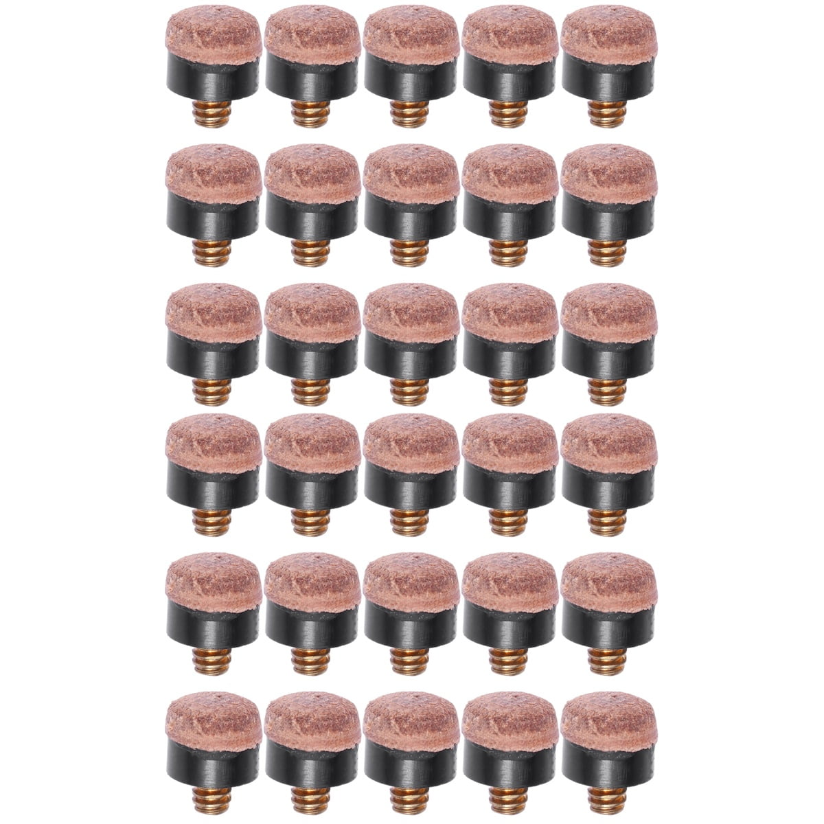 Screw Head Billiard Cue Tips Screwon Accessories Skin Pool Stick