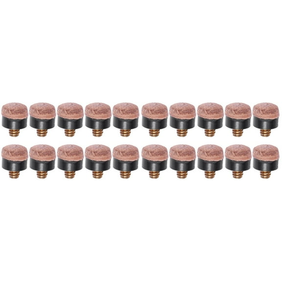 Screw Head Billiards Accessories Pool Cue Stick Tips for Cues Supplies Clean Replace