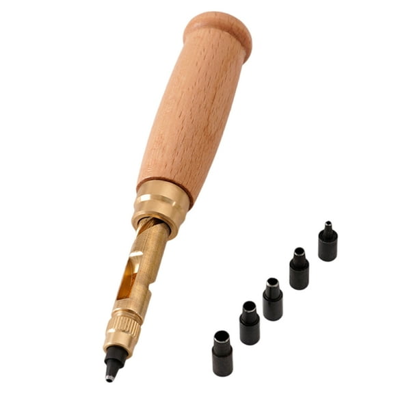 Auto Hole Punch Tool Screw Hole Punch1eatherHole Punch 1.5mm-4mm for Craft