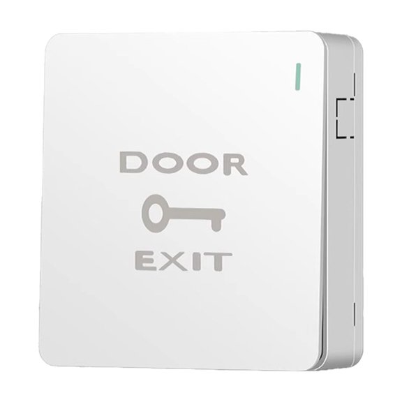 Screw Installed Access Control Button Quick Auto Function High Compatibility Fireproofs Plastic for Entry Systems