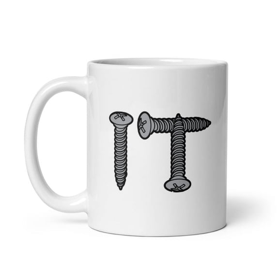 Screw It Mug Funny Hardware Handyman Tools Joke Cup