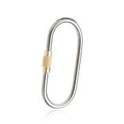 Screw Lock Climbing Gear Carabiner for Titanium Alloy Quick Links Safety Snap Hook Chain Connecting Ring Carabiner Chain