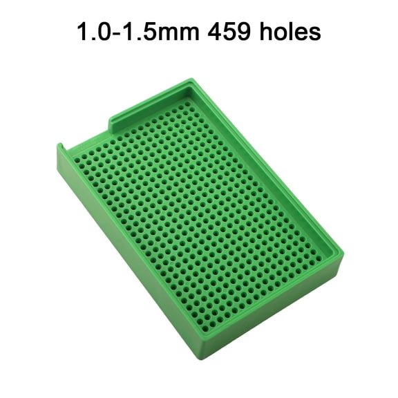 Screw Management System Large Capacity Anti Static Tray With Diverse Hole Sizes Perfectly Suited For Small Fasteners M1.0-1.5 Smile Home