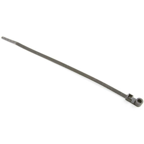 Screw Mount 14.5", 50 lb. UV Black Cable Ties - (pack of 100)