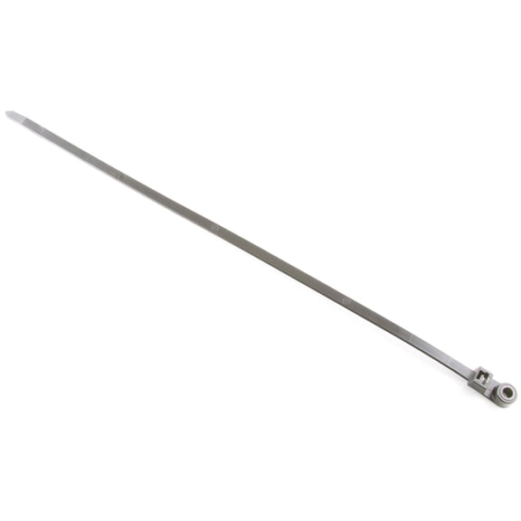 Screw Mount 15", 120 lb. UV Black Cable Ties - (pack of 100)
