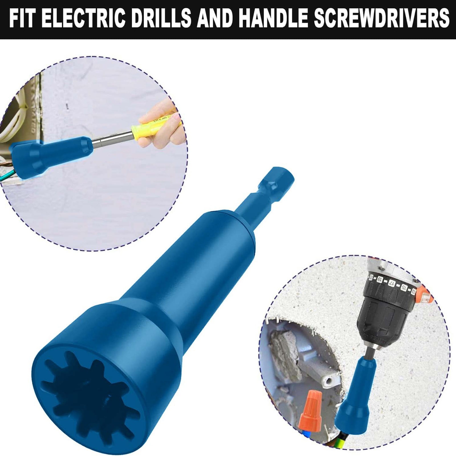 Screw Nut Driver Wire Connector Socket Cable Twister Wire Winding
